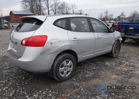 2011 Nissan Rogue S from USA, damaged, VIN JN8AS5MV4BW667725